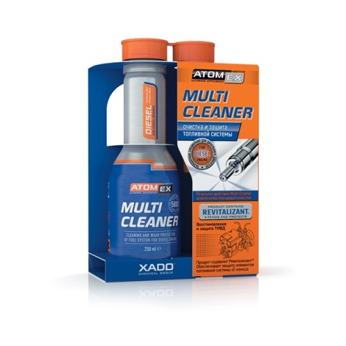 XADO Multi Cleaner (Diesel) - очиститель топливной системы для дизельного двигателя