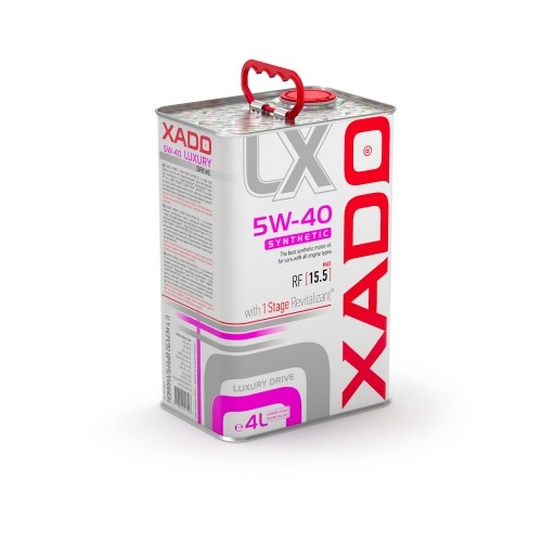 XADO Luxury Drive 5W-40 SYNTHETIC 4л.